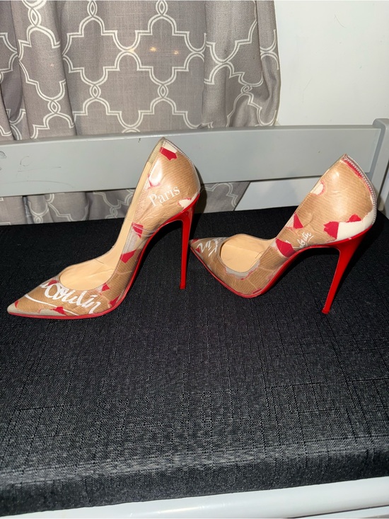 Christian Louboutin Shoes - ✨ Christian Louboutin So Kate 120 “Loubi Print” PVC Pumps — Limited Edition